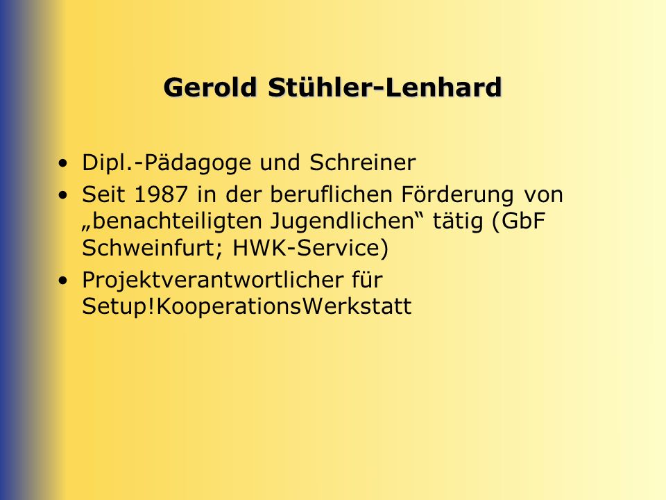 Gerold Stühler-Lenhard