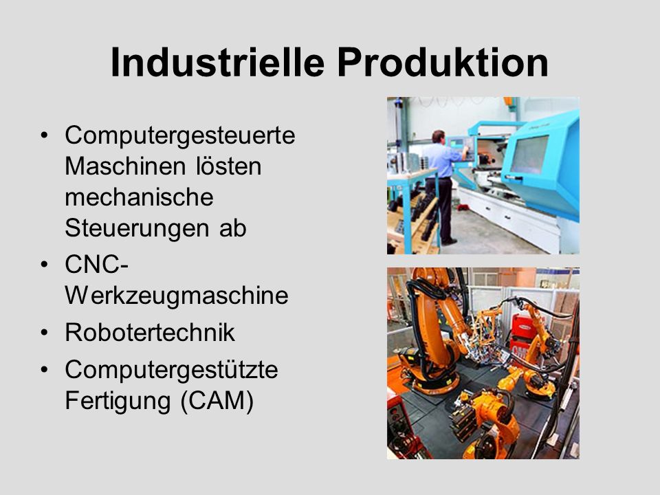 Industrielle Produktion