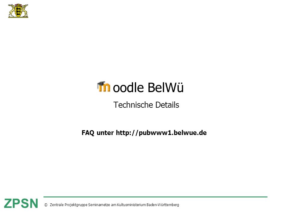 oodle BelWü Technische Details