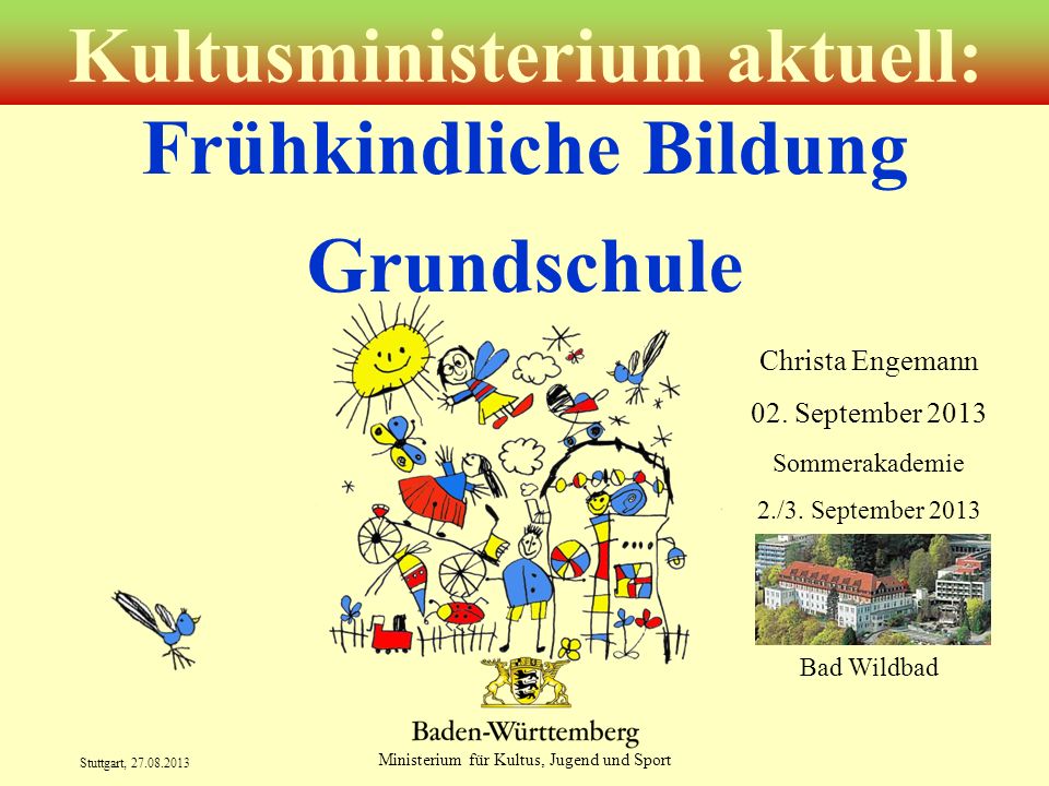 Frühkindliche Bildung Grundschule