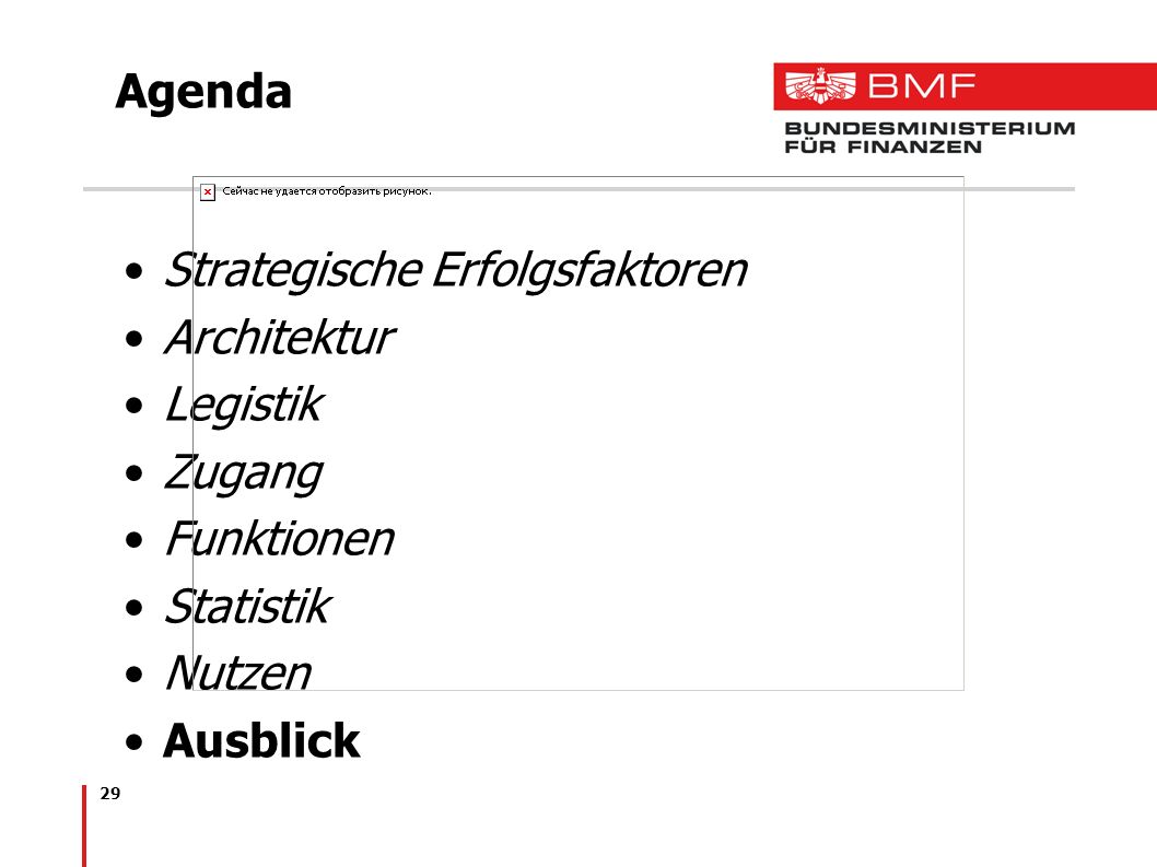 Agenda Strategische Erfolgsfaktoren. Architektur. Legistik. Zugang. Funktionen. Statistik. Nutzen.