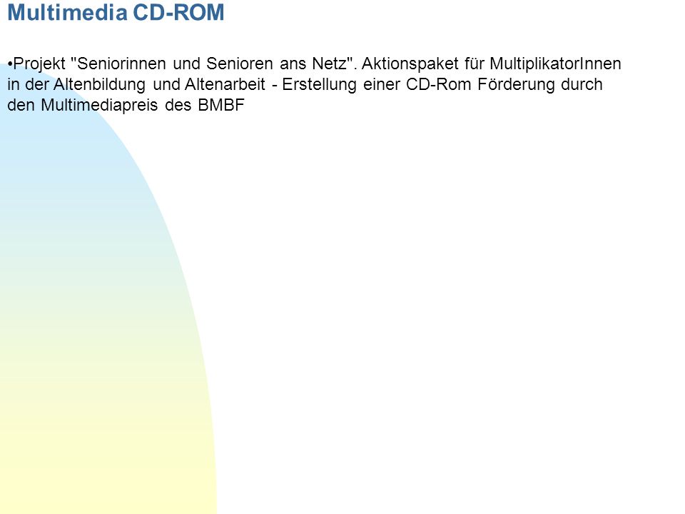 Multimedia CD-ROM