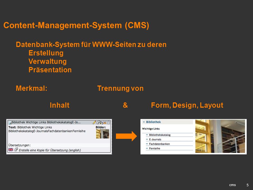 Content-Management-System (CMS)