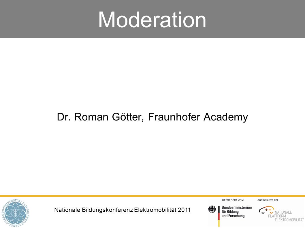 Dr. Roman Götter, Fraunhofer Academy
