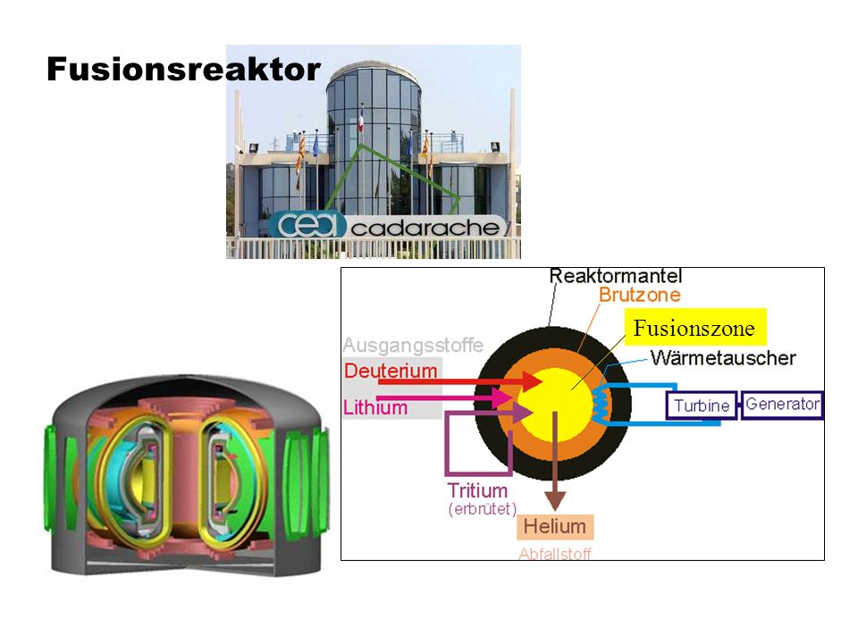 Fusionsreaktor Fusionszone