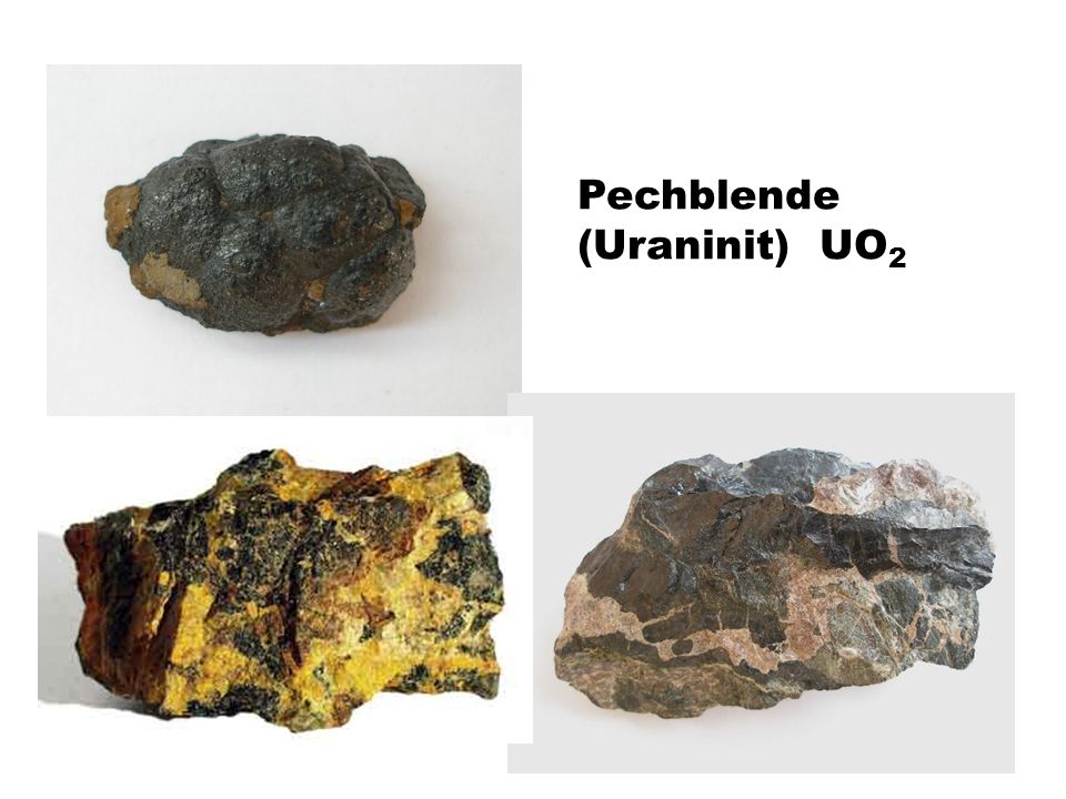 Pechblende (Uraninit) UO2