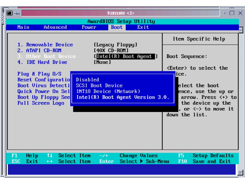 Bootvorgang BIOS umstellen auf CD-boot
