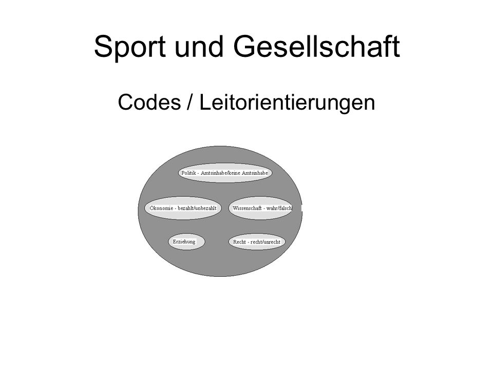Sport und Gesellschaft