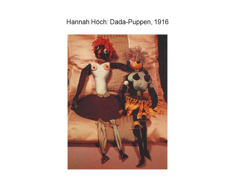 Hannah Höch: Dada-Puppen, 1916