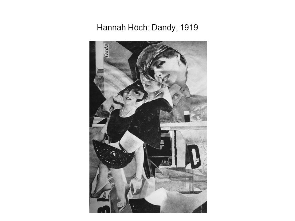 Hannah Höch: Dandy, 1919