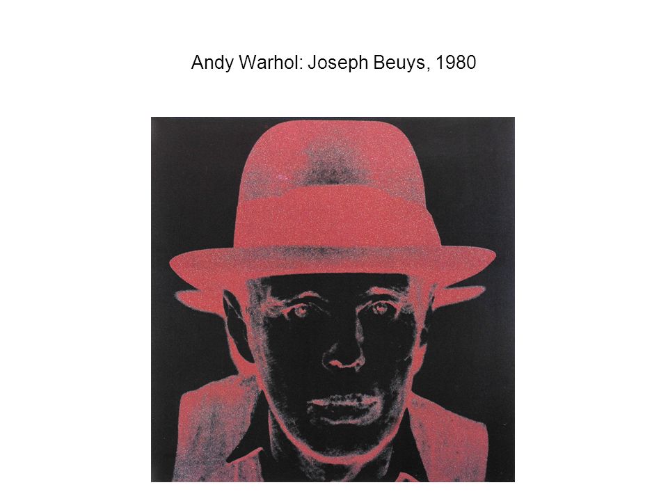 Andy Warhol: Joseph Beuys, 1980