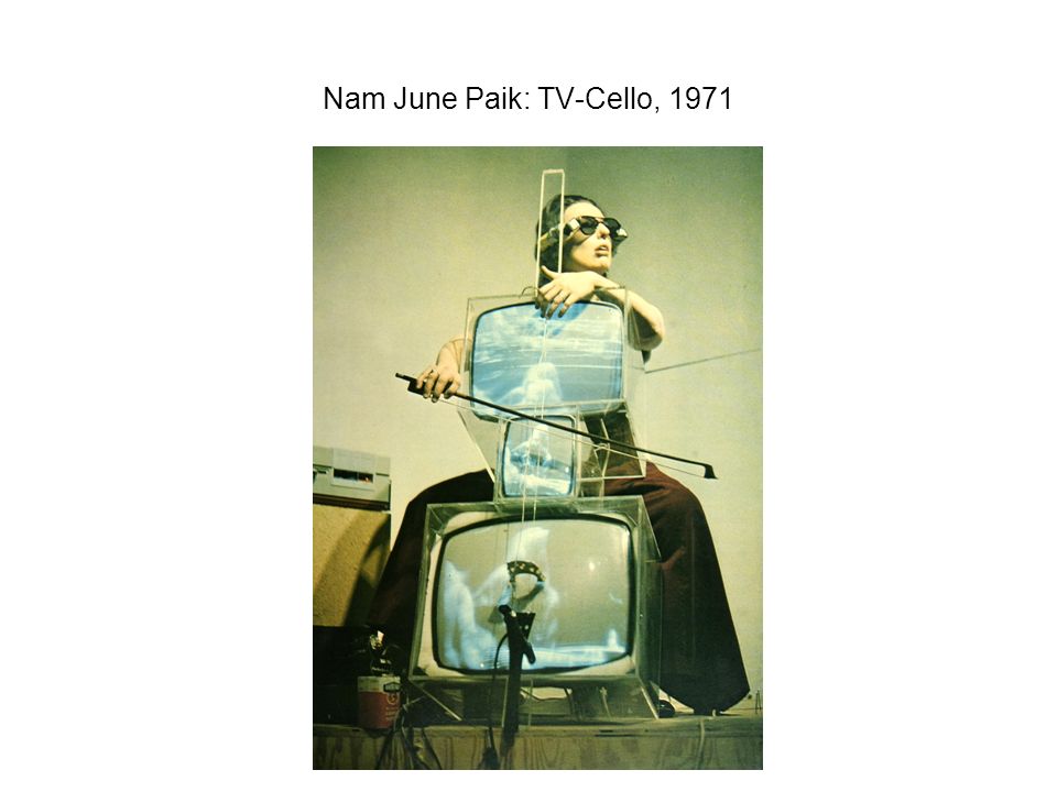 Nam June Paik: TV-Cello, 1971