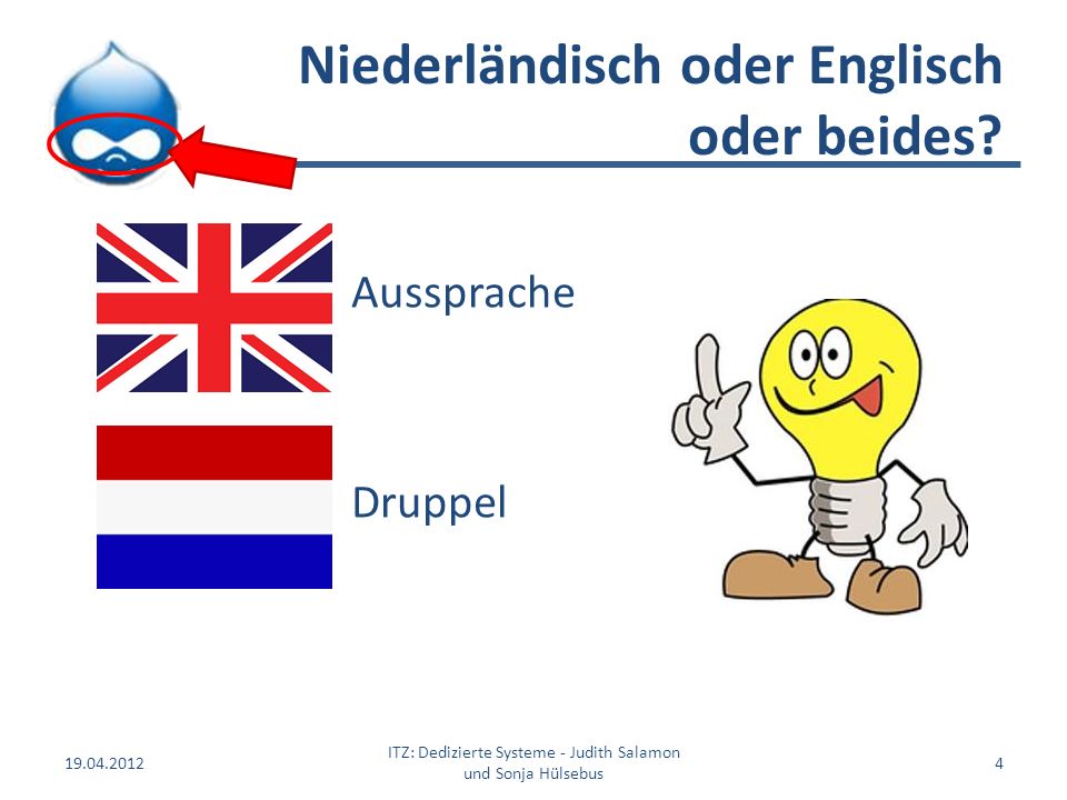 Niederländisch oder Englisch oder beides