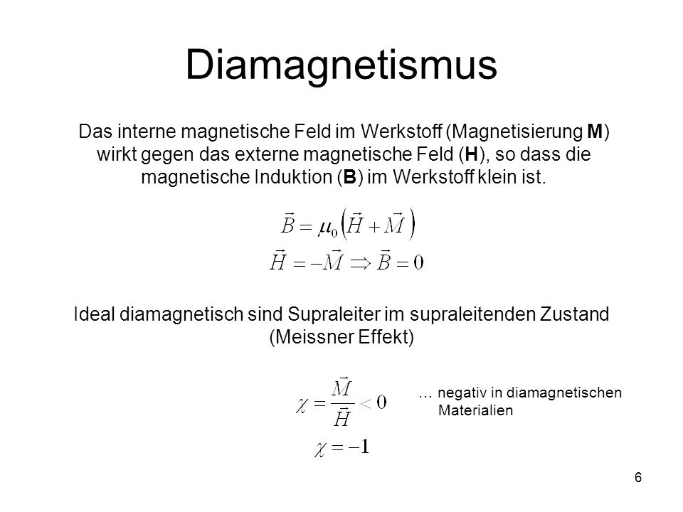 Diamagnetismus
