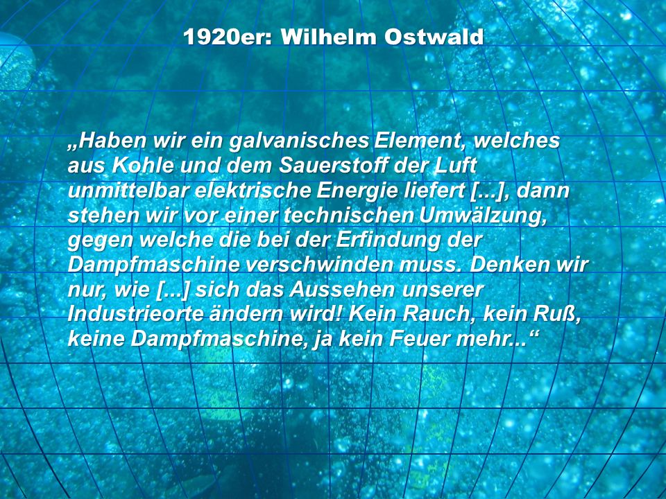 1920er: Wilhelm Ostwald