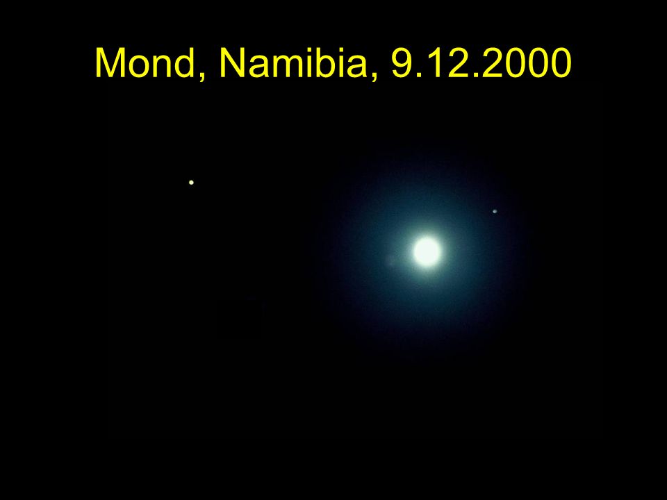 Mond, Namibia, Mond, Jupiter, Saturn. Namibia,