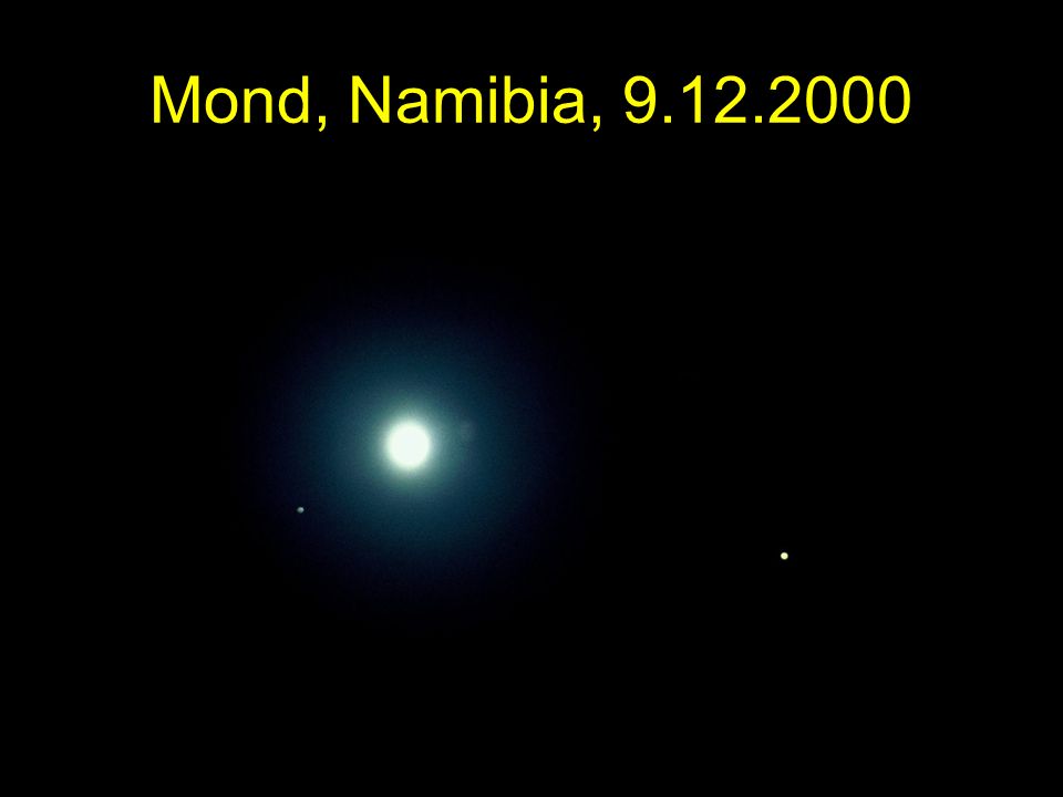 Mond, Namibia, Mond, Jupiter, Saturn. Namibia,