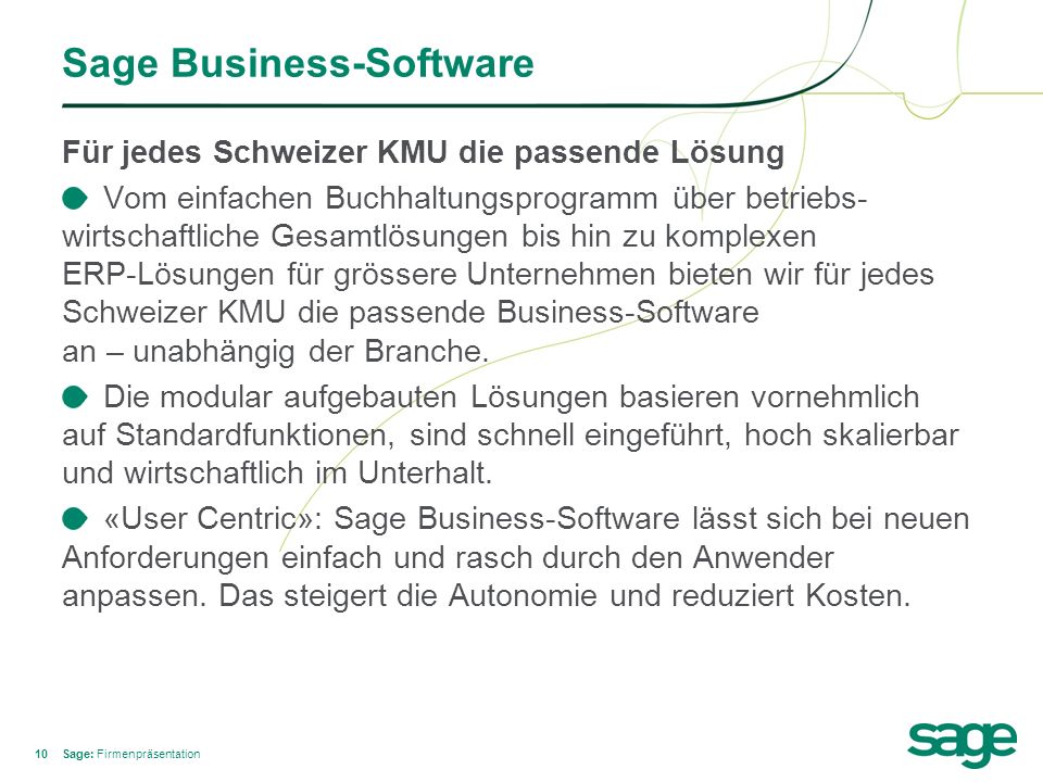 Sage Business-Software