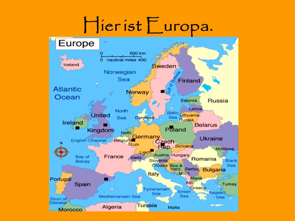Hier ist Europa.