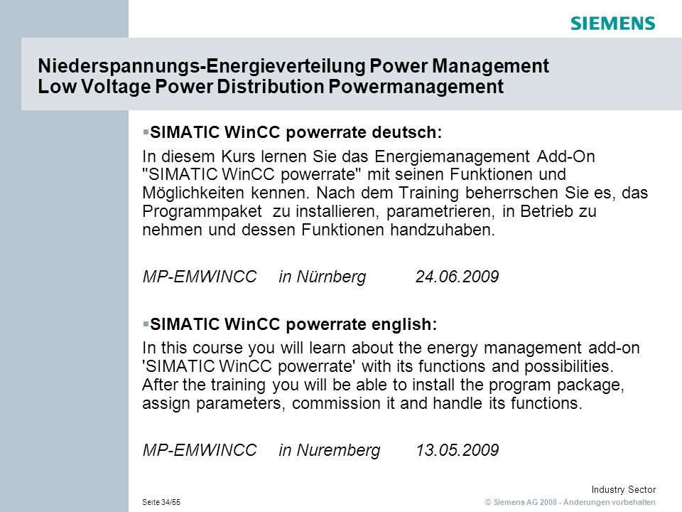 Niederspannungs-Energieverteilung Power Management Low Voltage Power Distribution Powermanagement