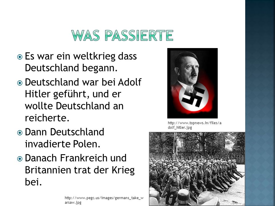 Was Passierte Es war ein weltkrieg dass Deutschland begann.