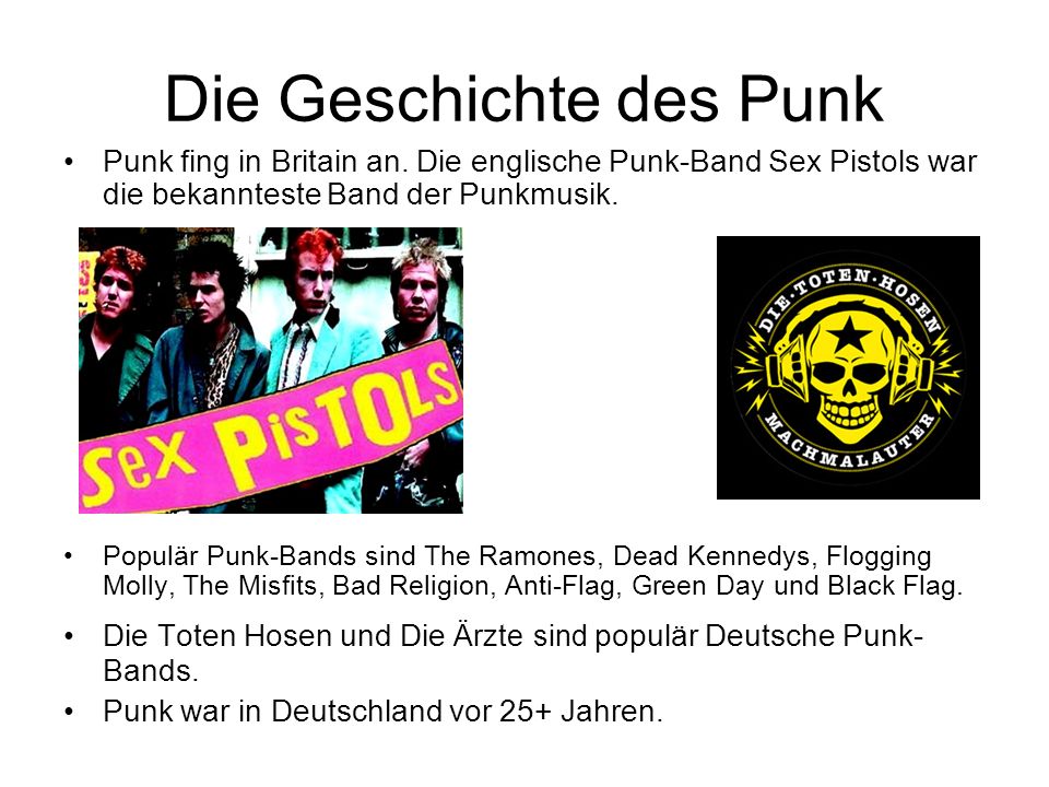 Die Geschichte des Punk