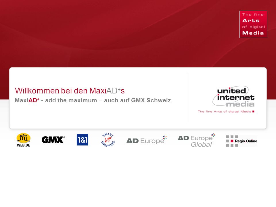 Willkommen bei den MaxiAD+s
