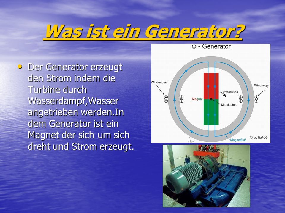 Was ist ein Generator