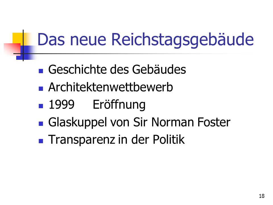 Das neue Reichstagsgebäude