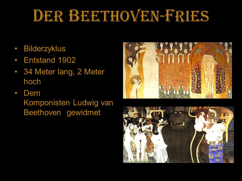 Der Beethoven-fries Bilderzyklus Entstand 1902