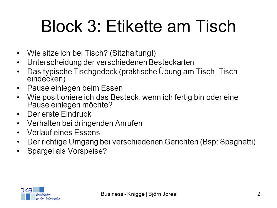 Business Knigge Bjorn Jores Ppt Herunterladen