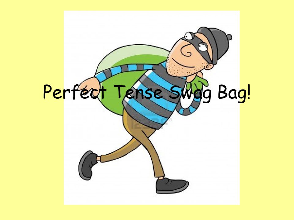 Perfect Tense Swag Bag!