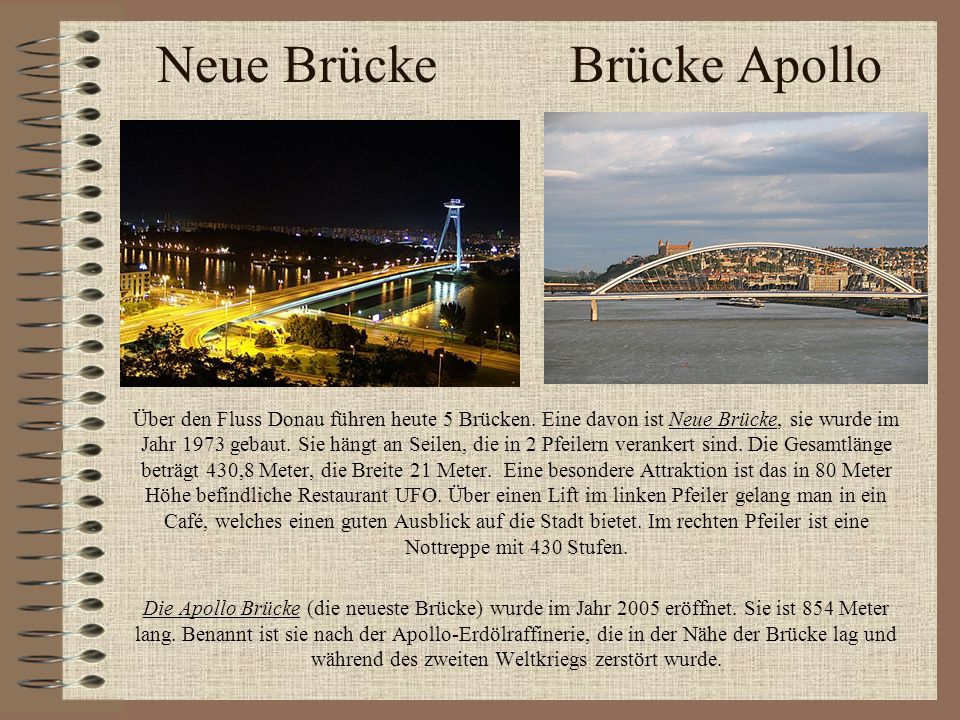 Neue Brücke Brücke Apollo