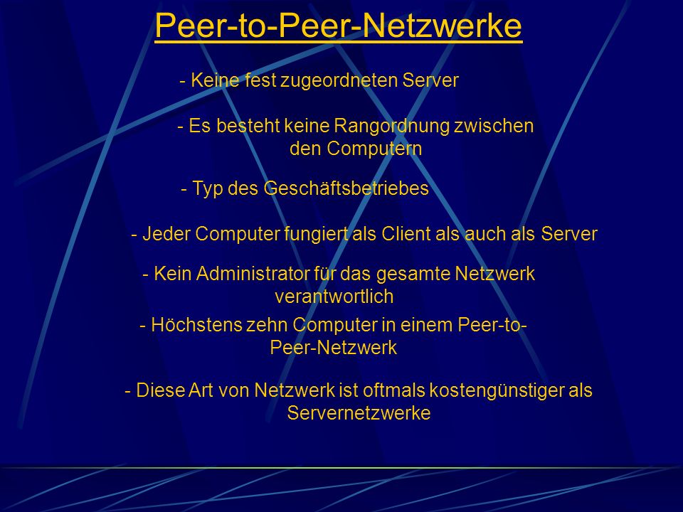 Peer-to-Peer-Netzwerke