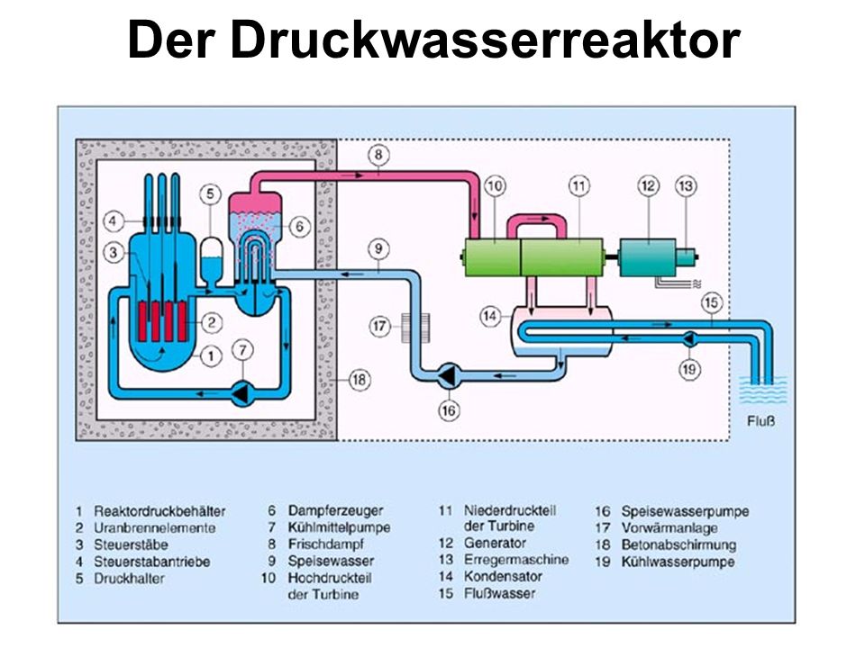 Der Druckwasserreaktor