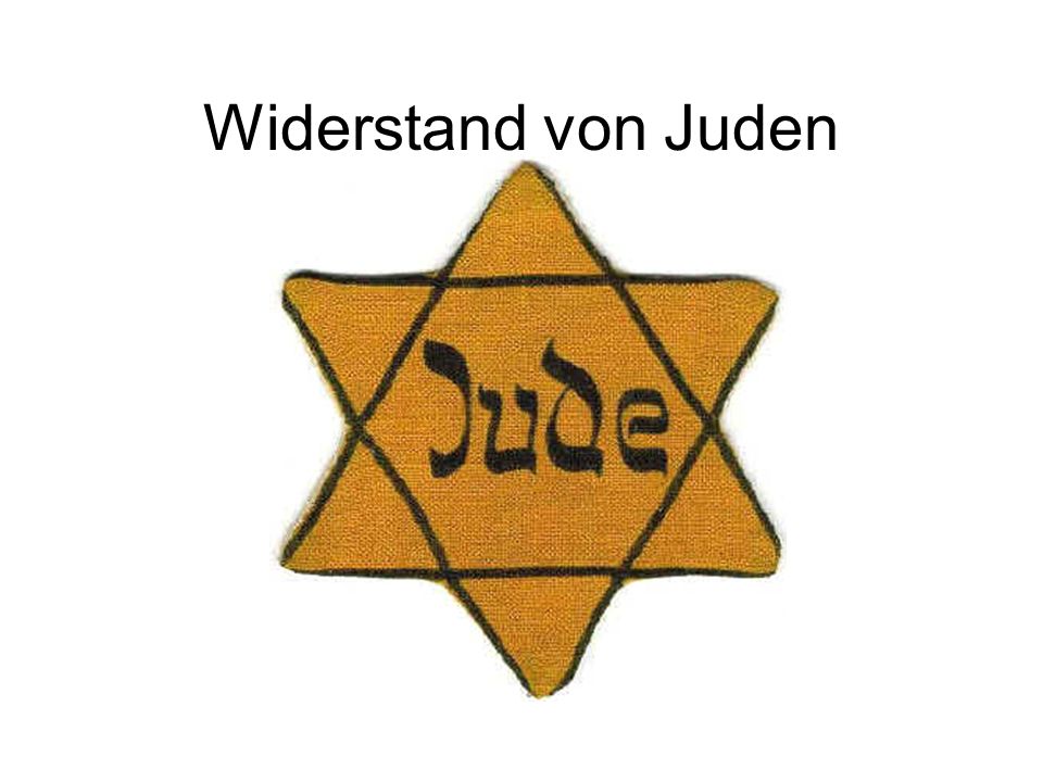 Widerstand von Juden