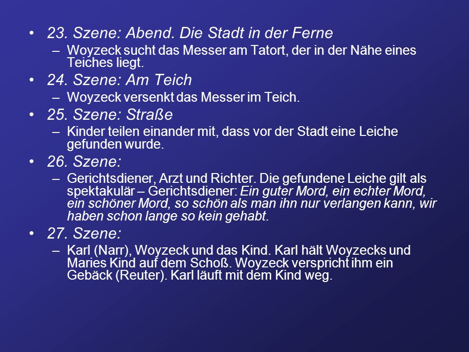 Woyzeck Lesetagebuch ppt herunterladen
