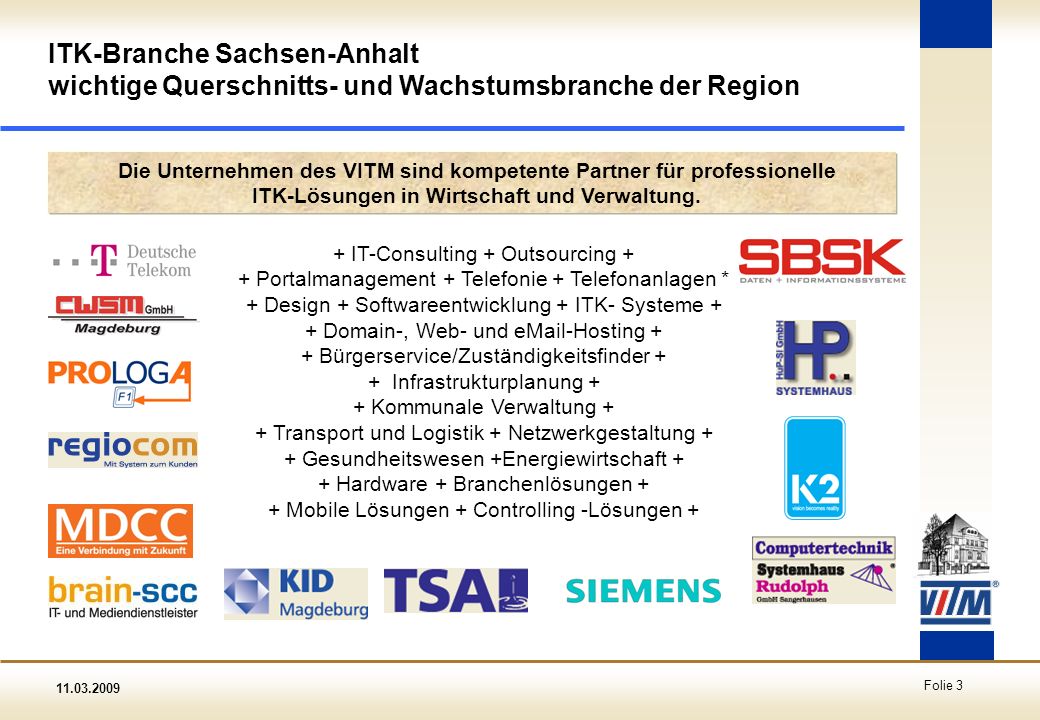 ITK-Branche Sachsen-Anhalt wichtige Querschnitts- und Wachstumsbranche der Region