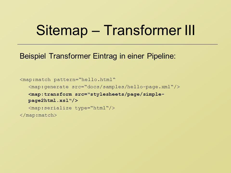 Sitemap – Transformer III