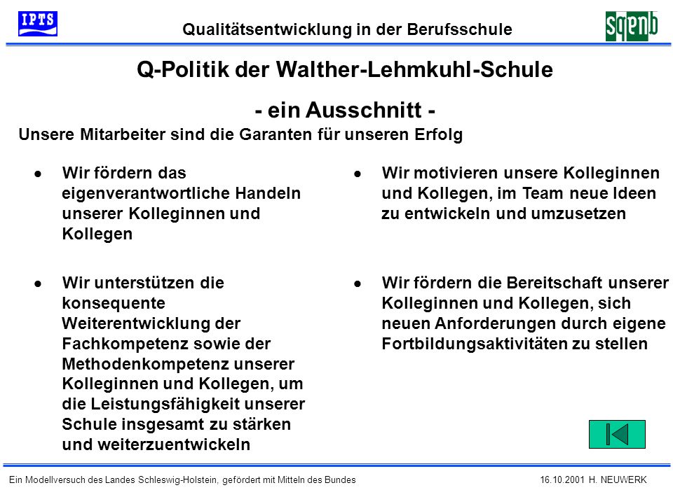 Q-Politik der Walther-Lehmkuhl-Schule