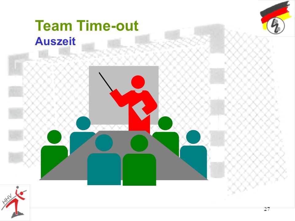 Team Time-out Auszeit