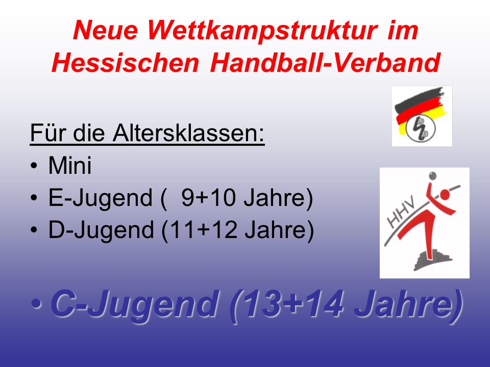 Neue Wettkampstruktur im Hessischen Handball-Verband