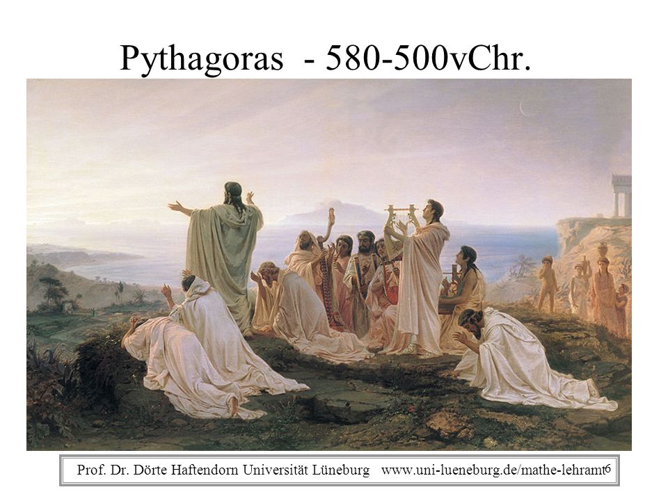 Pythagoras vChr. Prof. Dr.