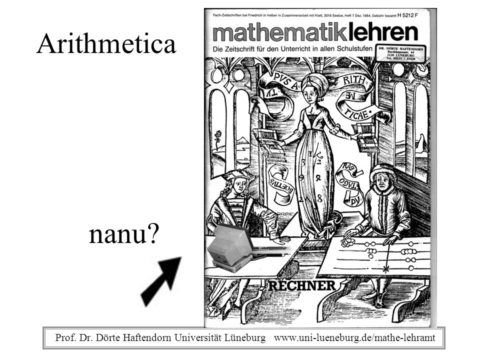 Arithmetica nanu. Prof. Dr.