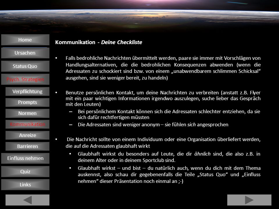 Kommunikation - Deine Checkliste