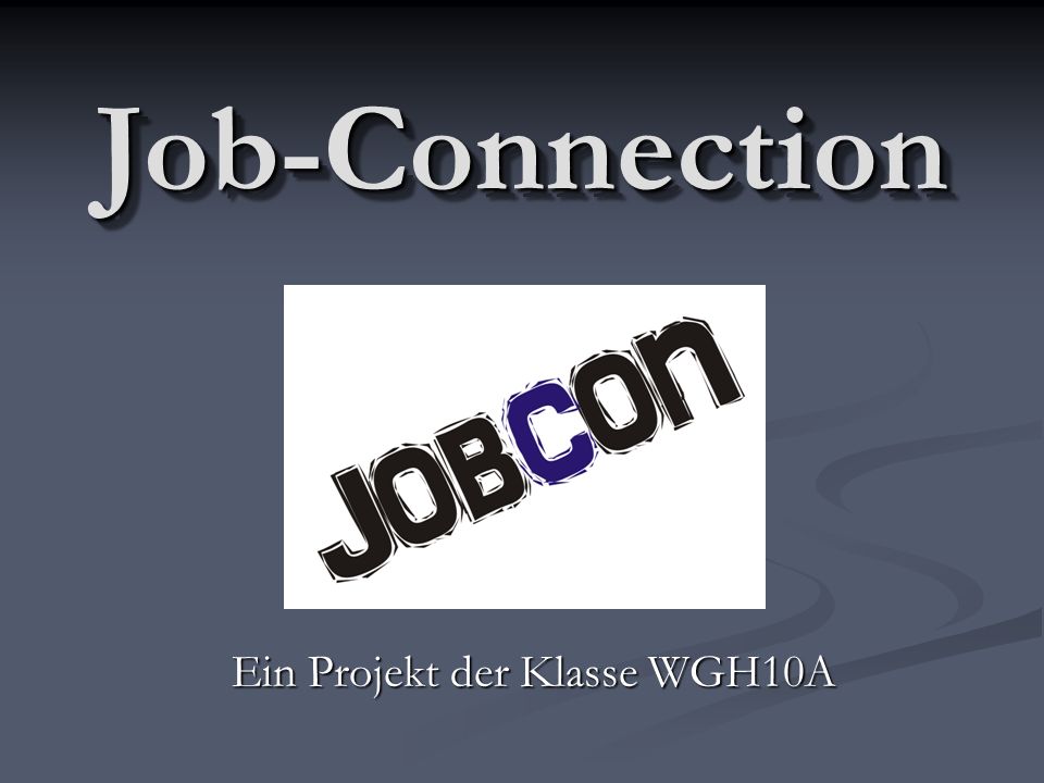 Ein Projekt der Klasse WGH10A