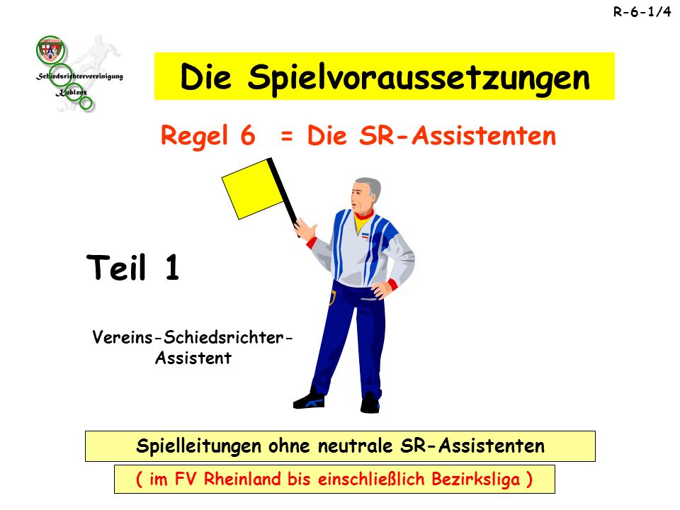 Die Spielvoraussetzungen