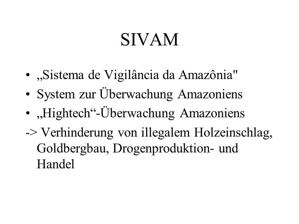 SIVAM „Sistema de Vigilância da Amazônia