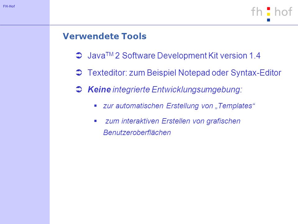 JavaTM 2 Software Development Kit version 1.4