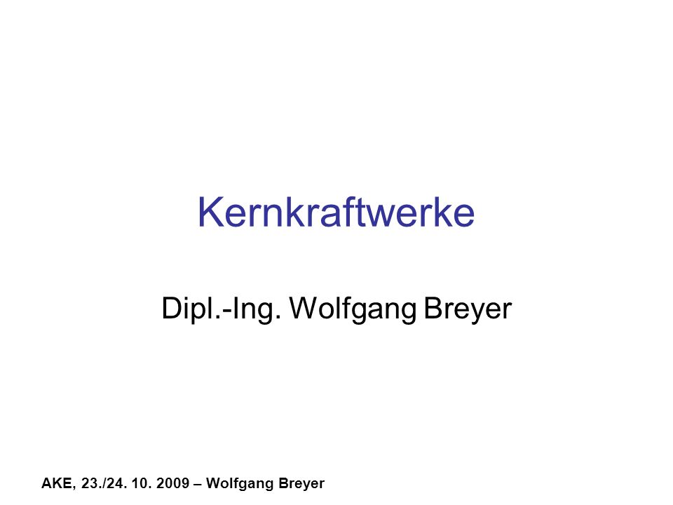 Dipl.-Ing. Wolfgang Breyer